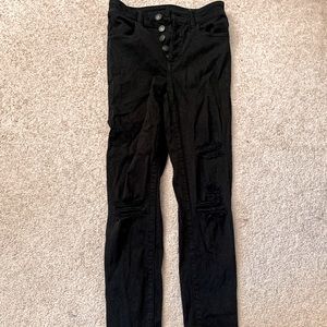 Black American Eagle Jeans